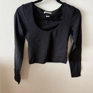 Black Long Sleeve Women's Top